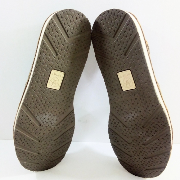 Ariat Cruiser Women 11 Brown Bomber Leather Loafers 10023008 - Picture 7 of 8